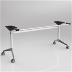 OLG MODULUS FLIP TABLE FRAME TO SUIT 1800  2200MM WHITE