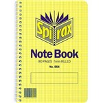 SPIRAX 564 NOTEBOOK SPIRAL BOUND SIDE OPEN 80 PAGE 167 X 114MM