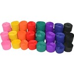RAINBOW STREAMERS CREPE 35MM X 13M ASSORTED PACK 48