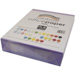 RAINBOW COLOURED A4 COPY PAPER 80GSM 500 SHEETS TARO MAUVE