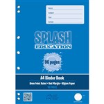 SPLASH BINDER BOOK 8MM RULED 60GSM 96 PAGE A4