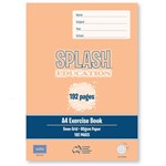 SPLASH EDUCATION EXERCISE BOOK GRID 195PAGES A4 ORANGE