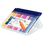 STAEDTLER 323 TRIPLUS FINELINE PEN ASSORTED PACK 40