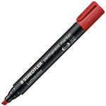 STAEDTLER 350 LUMOCOLOR PERMANENT MARKER CHISEL 50MM RED