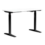BURO SYNTRA HEIGHT ADJUSTABLE DESK 1200 X 600MM BLACK FRAME