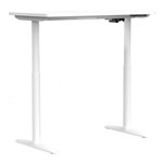 BURO SYNTRA HEIGHT ADJUSTABLE DESK 1200 X 600MM WHITE FRAME