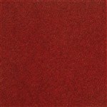 VISIONCHART SMOOTH VELOUR PINBOARD ALUMINIUM FRAME 1200 X 1200MM CHILLI