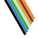 VISTA MAGNETIC WHITEBOARD STRIP 300 X 19MM PACK 2 ORANGE
