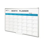VISIONCHART DELUXE MAGNETIC WHITEBOARD PLANNER PERPETUAL MONTH 1200 X 900MM