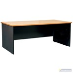 YS DESIGN OXLEY DESK 1800 X 900 X 730MM BEECHIRONSTONE