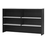 YS DESIGN OXLEY HUTCH 1500 X 315 X 1075MM WHITEIRONSTONE