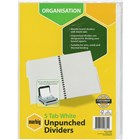 Unpunched Dividers