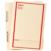 Foolscap Spiral Spring Action File